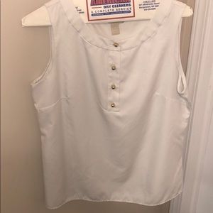 Banana republic sleeveless blouse